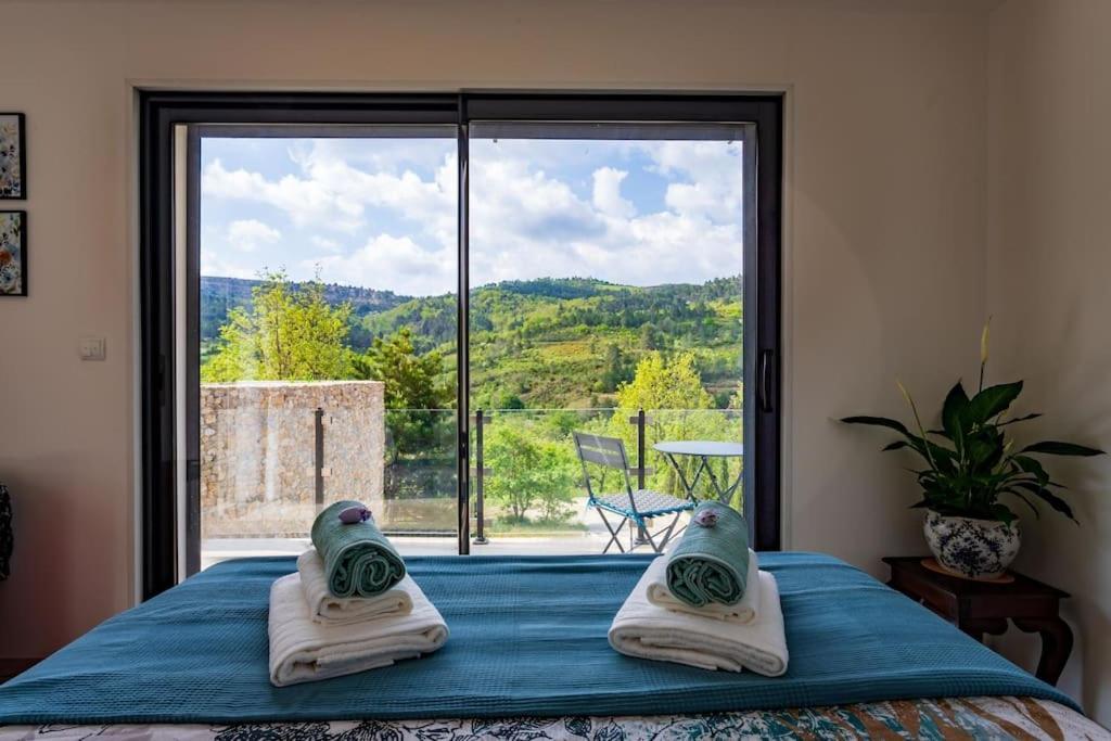 Villa Blanche, Contemporary, Cathars, Couiza, Carcassonne Exterior foto